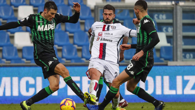 REGGIO EMILIA, ITALIA, 26-01-19 - 21° GIORNATA DI CAMPIONATO SERIE A TIM - MAPEI STADIUN, SASSUOLO VS CAGLIARI,BY CASTALDI, NELLA FOTO: PAOLO FARAGO'