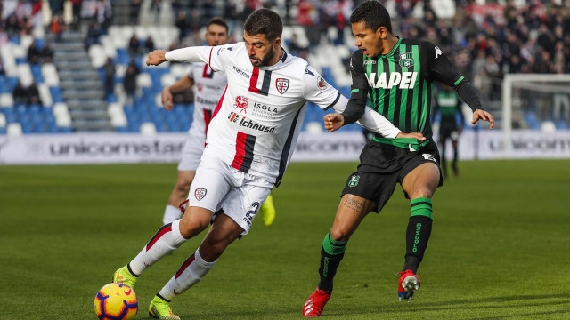 REGGIO EMILIA, ITALIA, 26-01-19 - 21° GIORNATA DI CAMPIONATO SERIE A TIM - MAPEI STADIUN, SASSUOLO VS CAGLIARI,BY CASTALDI, NELLA FOTO: ARTUR IONITA