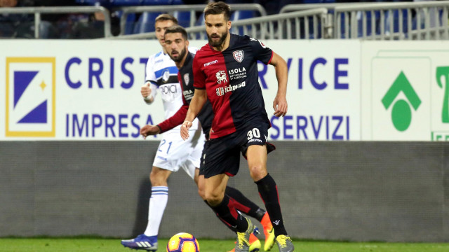 Cagliari 04 02 2019 Presso Stadio Sardegna Arena - Campionato serie A tim incontro Cagliari vs Atalanta
nella foto: Leonardo Pavoletti