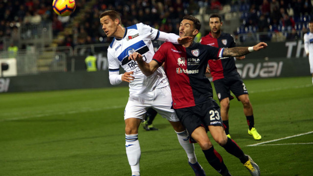 Cagliari 04 02 2019 Presso Stadio Sardegna Arena - Campionato serie A tim incontro Cagliari vs Atalanta
nella foto: Luca Ceppitelli robin gosens
SILPRESS/ENRICO LOCCI