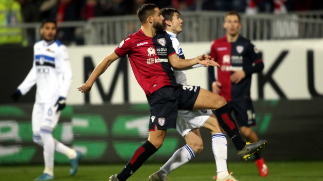 Cagliari 04 02 2019 Presso Stadio Sardegna Arena - Campionato serie A tim incontro Cagliari vs Atalanta
nella foto: Leonardo Pavoletti