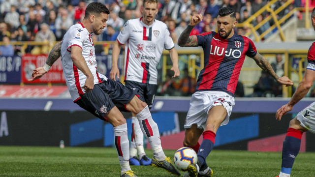 BOLOGNA ITALIA, 10-03-19 - 27° GIORNATA DI CAMPIONATO SERIE A TIM - STADIO RENATO DALL'ARA, BOLOGNA VS CAGLIARI, BY CASTALDI / SILPRESS NELLA FOTO: CONTRASTOASTO LEONARDO PAVOLETTI