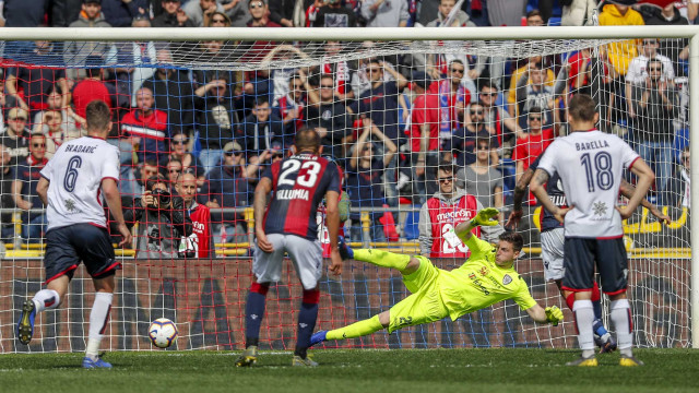BOLOGNA ITALIA, 10-03-19 - 27° GIORNATA DI CAMPIONATO SERIE A TIM - STADIO RENATO DALL'ARA, BOLOGNA VS CAGLIARI, BY CASTALDI / SILPRESS NELLA FOTO: RIGORTE DEL BOLOGNA