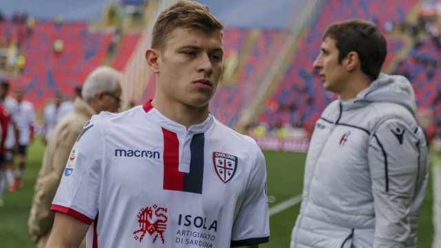 BOLOGNA ITALIA, 10-03-19 - 27° GIORNATA DI CAMPIONATO SERIE A TIM - STADIO RENATO DALL'ARA, BOLOGNA VS CAGLIARI, BY CASTALDI / SILPRESS NELLA FOTO: NICOLO' BARELLA A FINE PARTITA