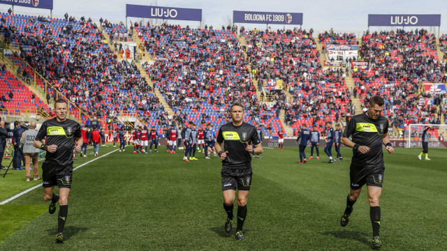 BOLOGNA ITALIA, 10-03-19 - 27° GIORNATA DI CAMPIONATO SERIE A TIM - STADIO RENATO DALL'ARA, BOLOGNA VS CAGLIARI, BY CASTALDI / SILPRESS NELLA FOTO: TERNA ARBITRALE