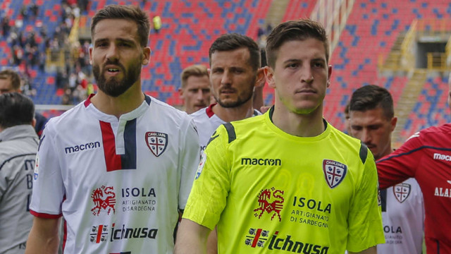 BOLOGNA ITALIA, 10-03-19 - 27° GIORNATA DI CAMPIONATO SERIE A TIM - STADIO RENATO DALL'ARA, BOLOGNA VS CAGLIARI, BY CASTALDI / SILPRESS NELLA FOTO: ALESSIO CRAGNO LEONARDO PAVOLETTI E COMPAGNI ESCONO A FINE PARTITA