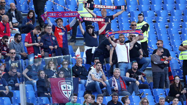 ROMA-CAGLIARI 27-04-2019 TIFOSI DEL CAGLIARI. MATTEO CIAMBELLI/SILPRESS