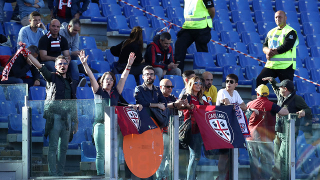 ROMA-CAGLIARI 27-04-2019 TIFOSI CAGLIARI. MATTEO CIAMBELLI/SILPRESS