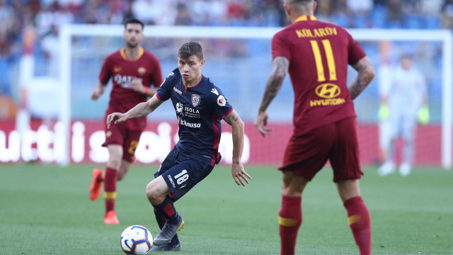 ROMA-CAGLIARI 27-04-2019 NICOLO' BARELLA. MATTEO CIAMBELLI/SILPRESS