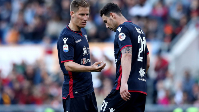 ROMA-CAGLIARI 27-04-2019 VALTER BIRSA E ARTUR IONITA. MATTEO CIAMBELLI/SILPRESS