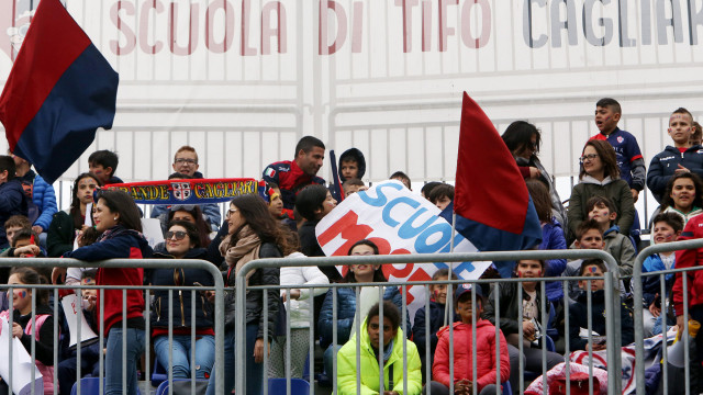 Cagliari 20 04 2019 Presso Stadio Sardegna Arena - Campionato serie A tim incontro Cagliari vs Frosinone
nella foto: i tifosi del cagliari
SILPRESS/ENRICO LOCCI