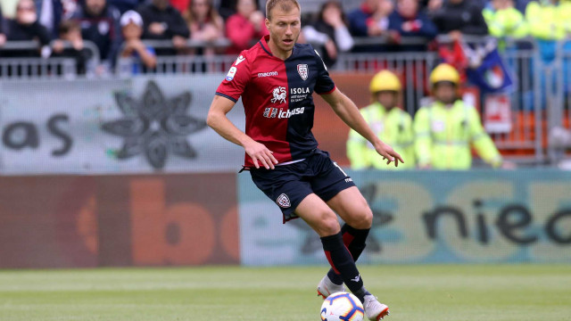 Cagliari 20 04 2019 Presso Stadio Sardegna Arena - Campionato serie A tim incontro Cagliari vs Frosinone
nella foto: Ragnar Klavan
SILPRESS/ENRICO LOCCI