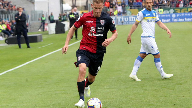 Cagliari 20 04 2019 Presso Stadio Sardegna Arena - Campionato serie A tim incontro Cagliari vs Frosinone
nella foto: Valter Birsa
SILPRESS/ENRICO LOCCI