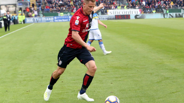 Cagliari 20 04 2019 Presso Stadio Sardegna Arena - Campionato serie A tim incontro Cagliari vs Frosinone
nella foto: Ragnar Klavan
SILPRESS/ENRICO LOCCI