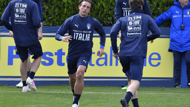 COVERCIANO 29-04-2019. STAGE DELLA NAZIONALE. LUCA PELLEGRINI. GALASSI SILVANO/SILPRESS