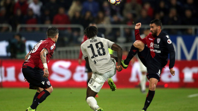 Cagliari 02 04 2019 Presso Stadio Sardegna Arena - Campionato serie A tim incontro Cagliari vs Juventus
nella foto: Luca Cigarini moise kean
SILPRESS/ENRICO LOCCI