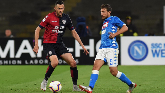 NAPOLI-CAGLIARI 05-05-2019 LYKOGIANNIS E VERDI. SILPRESS