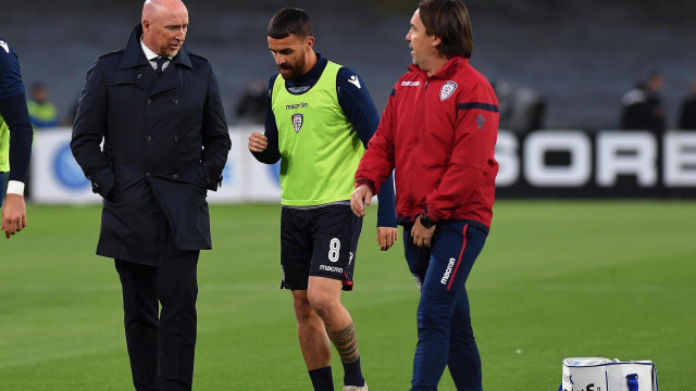 NAPOLI-CAGLIARI 05-05-2019 ROLANDO MARAN E LUCA CIGARINI. SILPRESS
