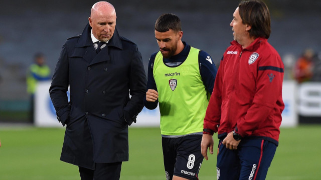 NAPOLI-CAGLIARI 05-05-2019 ROLANDO MARAN E LUCA CIGARINI. SILPRESS