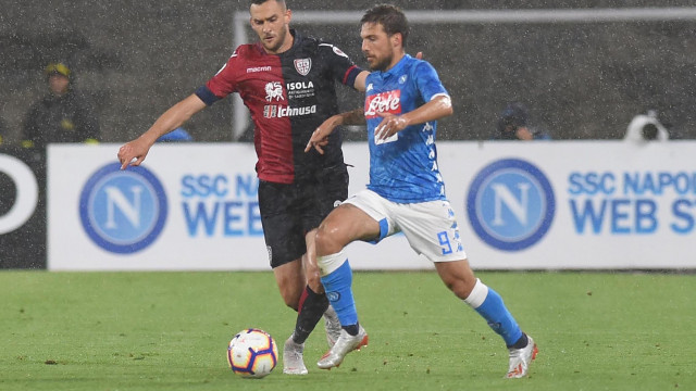 NAPOLI-CAGLIARI 05-05-2019 LYKOGIANNIS E VERDI. SILPRESS