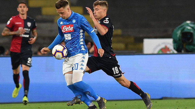 NAPOLI-CAGLIARI 05-05-2019 NICOLO BARELLA. SILPRESS