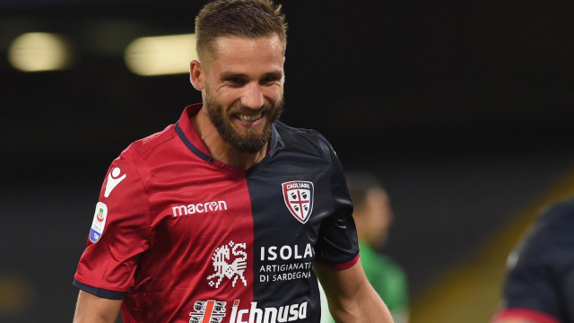 NAPOLI-CAGLIARI 05-05-2019 ESULTANZA DI LEONARDO PAVOLETTI . SILPRESS