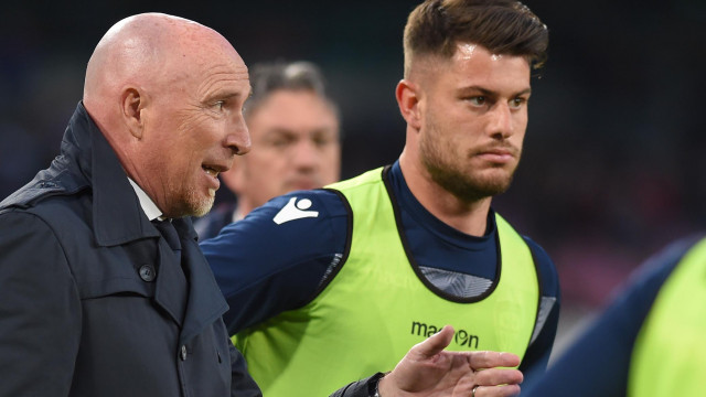 NAPOLI-CAGLIARI 05-05-2019 ROLANDO MARAN E ALBERTO CERRI . SILPRESS