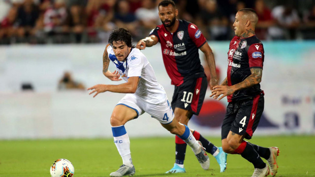 Cagliari 25 08 2019 Presso Stadio Sardegna Arena - Campionato serie A Tim 2019-20 incontro Cagliari vs Brescia
nella foto: Sandro Tonali
SILPRESS/ENRICO LOCCI
