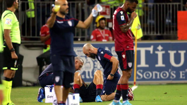 Cagliari 25 08 2019 Presso Stadio Sardegna Arena - Campionato serie A Tim 2019-20 incontro Cagliari vs Brescia
nella foto: Leonardo Pavoletti
SILPRESS/ENRICO LOCCI