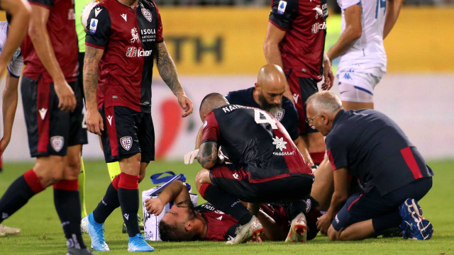 Cagliari 25 08 2019 Presso Stadio Sardegna Arena - Campionato serie A Tim 2019-20 incontro Cagliari vs Brescia
nella foto: Leonardo Pavoletti
SILPRESS/ENRICO LOCCI