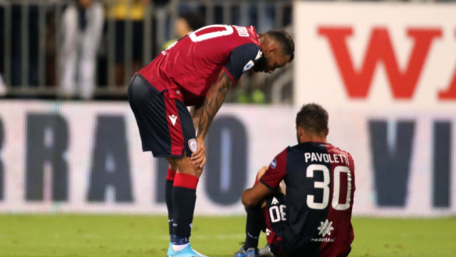 Cagliari 25 08 2019 Presso Stadio Sardegna Arena - Campionato serie A Tim 2019-20 incontro Cagliari vs Brescia
nella foto: Leonardo Pavoletti
SILPRESS/ENRICO LOCCI Pavoletti