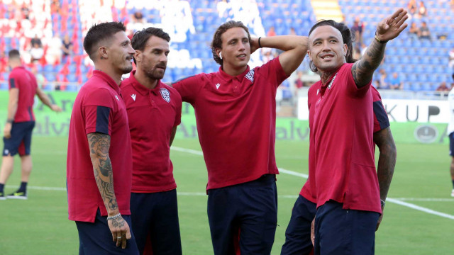 Cagliari 25 08 2019 Presso Stadio Sardegna Arena - Campionato serie A Tim 2019-20 incontro Cagliari vs Brescia
nella foto: giocatori
SILPRESS/ENRICO LOCCI