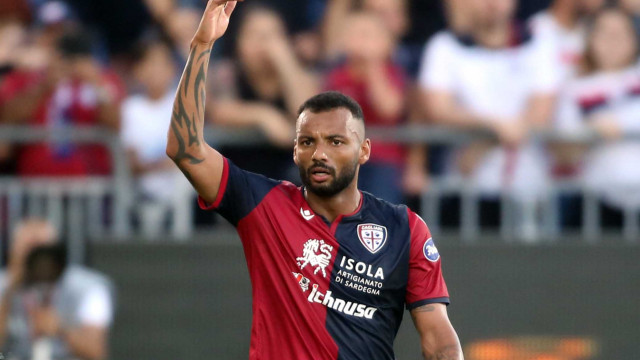 Cagliari 29 09 2019 Presso Stadio Sardegna Arena - Campionato serie A Tim 2019-20 incontro Cagliari vs Hellas Verona
nella foto: esultanza di joao pedro del cagliari
SILPRESS/ENRICO LOCCI