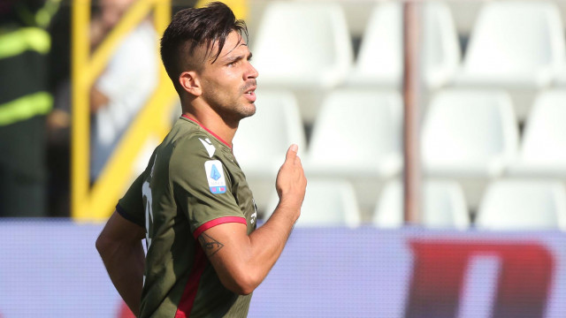 Parma 15/ Settembre /, 2019 Campionato Serie A Tim 2019-20
3 Giornata Parma - Cagliari
ph dmfoto / Silpress
Nella foto - Giovanni Simeone esultanza goal