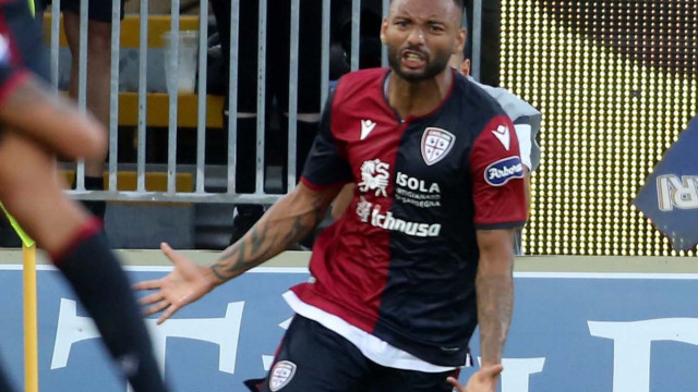 Cagliari 29 09 2019 Presso Stadio Sardegna Arena - Campionato serie A Tim 2019-20 incontro Cagliari vs Hellas Verona
nella foto: esultanza di joao pedro del cagliari
SILPRESS/ENRICO LOCCI