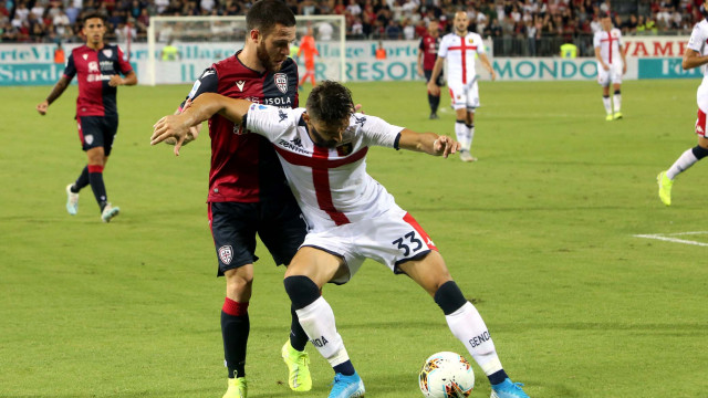 Cagliari 20 09 2019 Presso Stadio Sardegna Arena - Campionato serie A Tim 2019-20 incontro Cagliari vs Genoa
nella foto: Nahitan Nandez
SILPRESS/ENRICO LOCCI