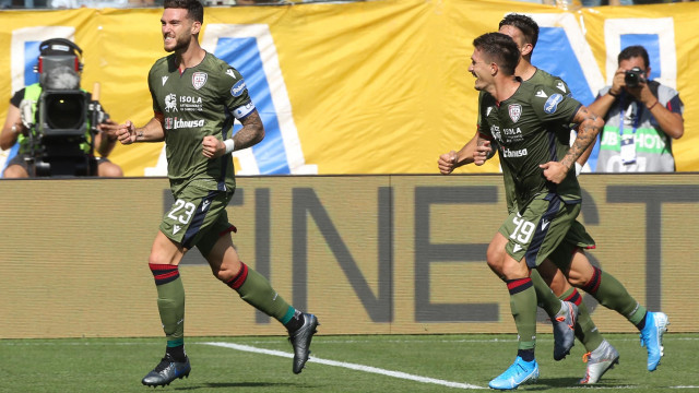 Parma 15/ Settembre /, 2019 Campionato Serie A Tim 2019-20
3 Giornata Parma - Cagliari
ph dmfoto / Silpress
Nella foto - Luca Campetelli a esultanzgoal 1-0