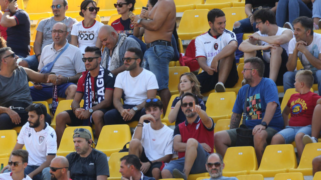 Parma 15/ Settembre /, 2019 Campionato Serie A Tim 2019-20
3 Giornata Parma - Cagliari
ph dmfoto / Silpress
Nella foto - Tifosi Cagliari