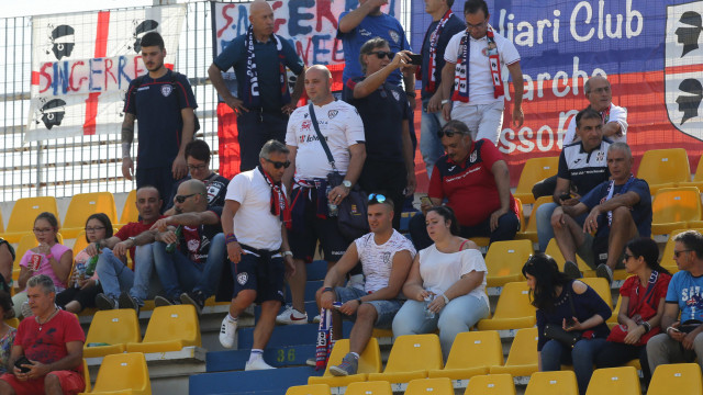 Parma 15/ Settembre /, 2019 Campionato Serie A Tim 2019-20
3 Giornata Parma - Cagliari
ph dmfoto / Silpress
Nella foto - Tifosi Cagliari