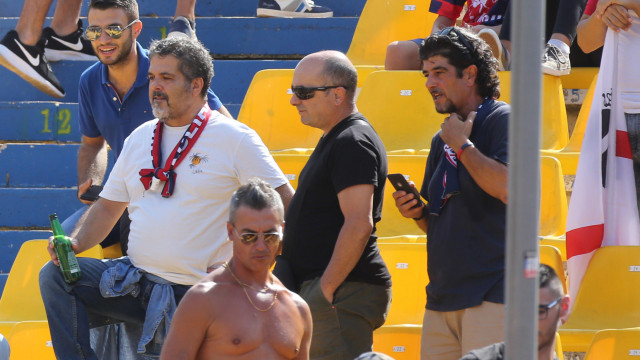 Parma 15/ Settembre /, 2019 Campionato Serie A Tim 2019-20
3 Giornata Parma - Cagliari
ph dmfoto / Silpress
Nella foto - Tifosi Cagliari