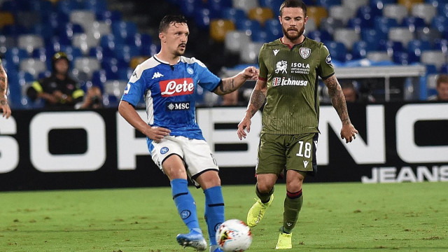 Napoli 25 Settembre 2019 Stadio San Paolo Campionato Serie A Tim 2019/20 Napoli - Cagliari nella foto:NANDEZ Foto - Agostino Gemito -DarosPhoto