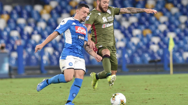 Napoli 25 Settembre 2019 Stadio San Paolo Campionato Serie A Tim 2019/20 Napoli - Cagliari nella foto: Foto - Agostino Gemito -DarosPhoto