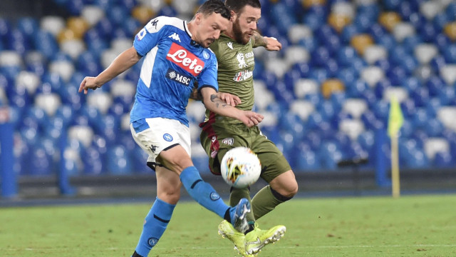 Napoli 25 Settembre 2019 Stadio San Paolo Campionato Serie A Tim 2019/20 Napoli - Cagliari nella foto: Foto - Agostino Gemito -DarosPhoto