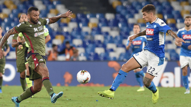 Napoli 25 Settembre 2019 Stadio San Paolo Campionato Serie A Tim 2019/20 Napoli - Cagliari nella foto:JOAO PEDRO Foto - Agostino Gemito -DarosPhoto