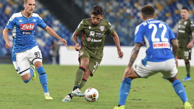 Napoli 25 Settembre 2019 Stadio San Paolo Campionato Serie A Tim 2019/20 Napoli - Cagliari nella foto:OLIVA Foto - Agostino Gemito -DarosPhoto