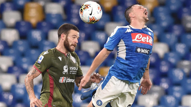 Napoli 25 Settembre 2019 Stadio San Paolo Campionato Serie A Tim 2019/20 Napoli - Cagliari nella foto: Foto - Agostino Gemito -DarosPhoto