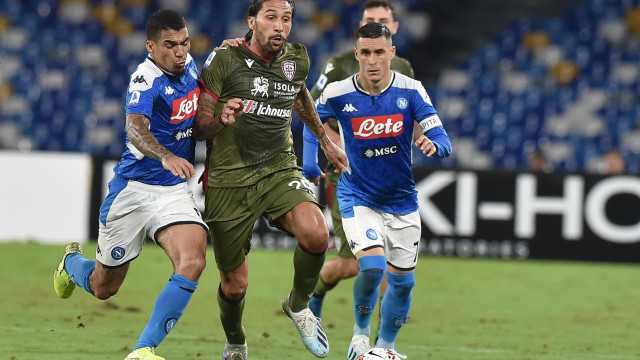 Napoli 25 Settembre 2019 Stadio San Paolo Campionato Serie A Tim 2019/20 Napoli - Cagliari nella foto: CASTRO Foto - Agostino Gemito -DarosPhoto