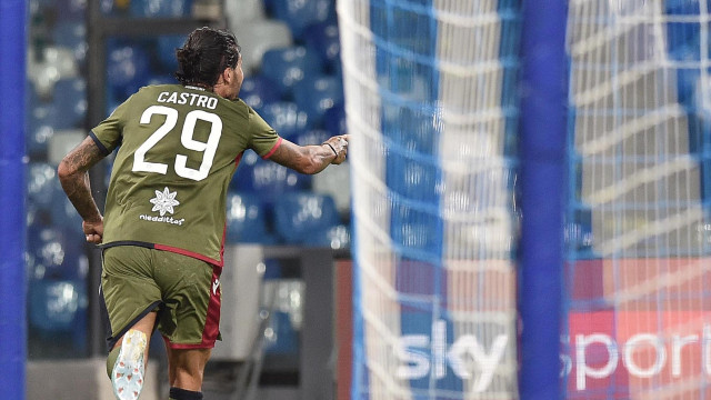 Napoli 25 Settembre 2019 Stadio San Paolo Campionato Serie A Tim 2019/20 Napoli - Cagliari nella foto:CASTRO Foto - Agostino Gemito -DarosPhoto