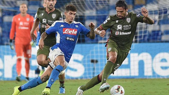 Napoli 25 Settembre 2019 Stadio San Paolo Campionato Serie A Tim 2019/20 Napoli - Cagliari nella foto:CASTRO Foto - Agostino Gemito -DarosPhoto