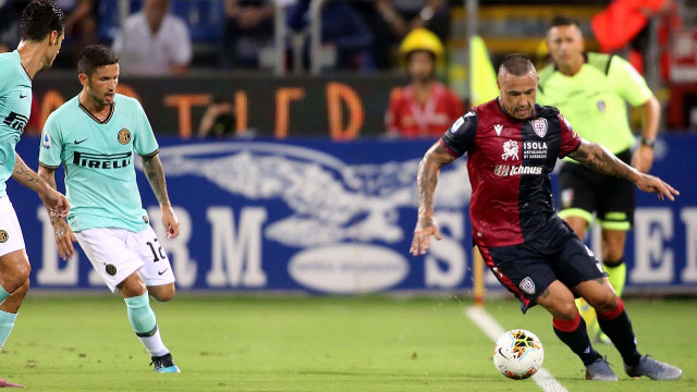 Cagliari1 09 2019 Presso Stadio Sardegna Arena - Campionato serie A Tim 2019-20 incontro Cagliari vs Inter
nella foto: Radja Nainggolan
SILPRESS/ENRICO LOCCI